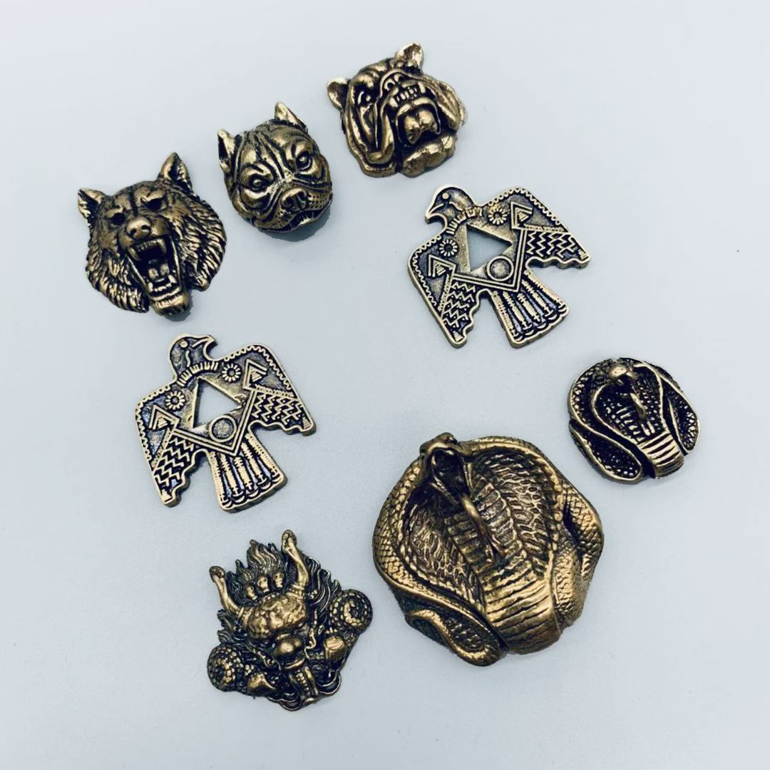 Quality Men'S Accessories - 人格 3D イーグル彫刻 DIY 金属バッジ ZP