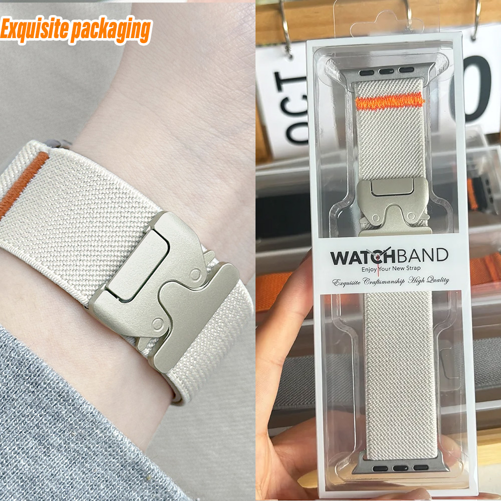 Men Accessories Website - Apple Watch Ultra 3/2用ナイロンストラップ バンド 49mm