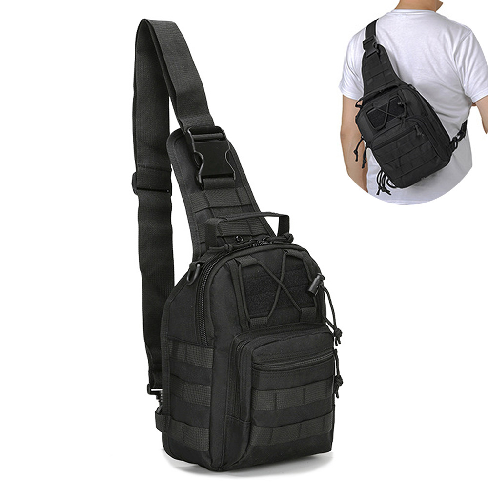 Men'S Accessories Backpack - 男性クロスボディスリングバックパックショルダーチェストバッグ旅行アウトドアスポーツクライム戦術軍事ナイロン男性サイドメッセンジャーバッグ