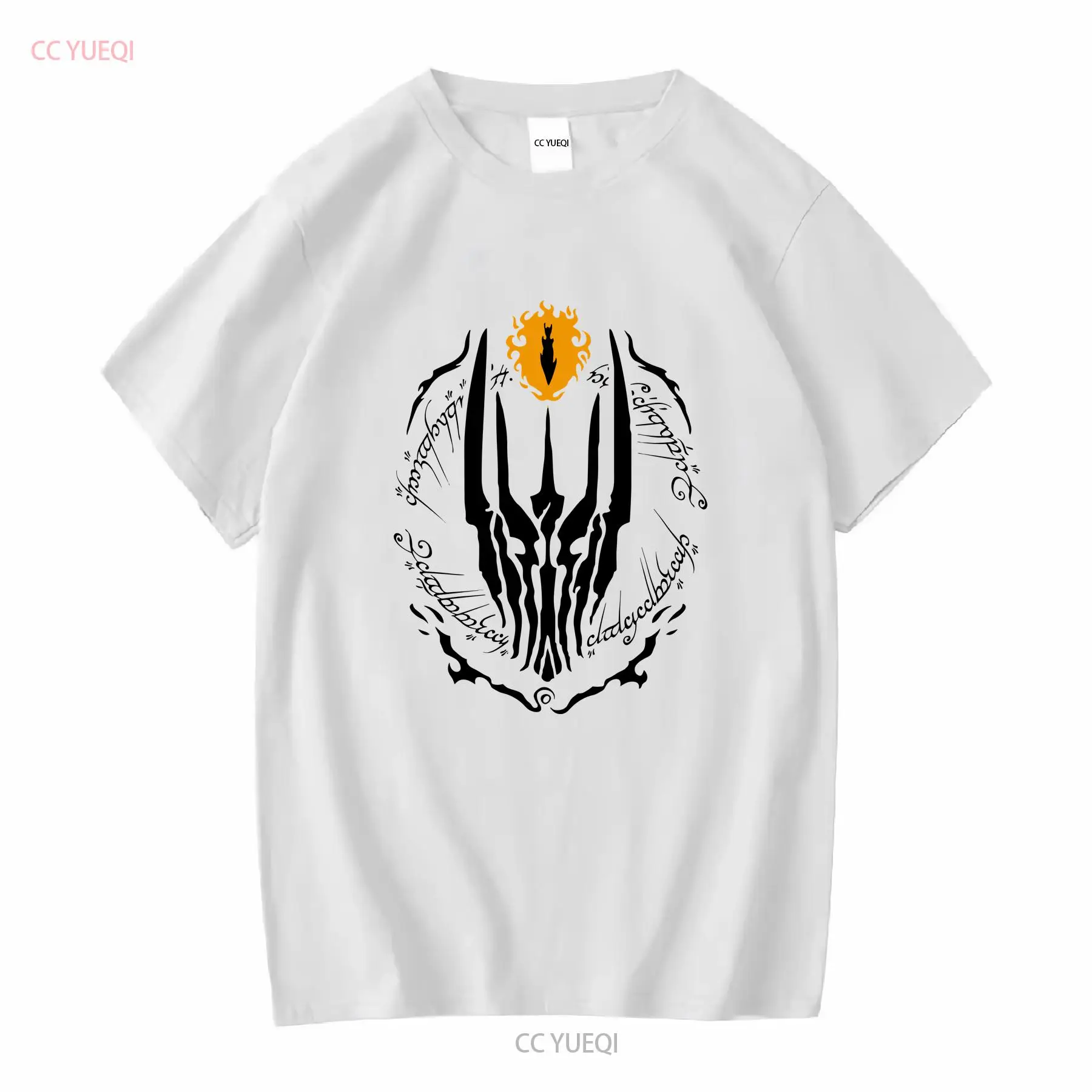 Men'S Accessories Vintage - ワン・リングTシャツ サウロンの目 LOTR タリエル・オブ・ザ・ロードにインスパイアされたファン向け トールキンの本好き向け ヴィンテージ風ウォッシュ加工デザイナーズウェア