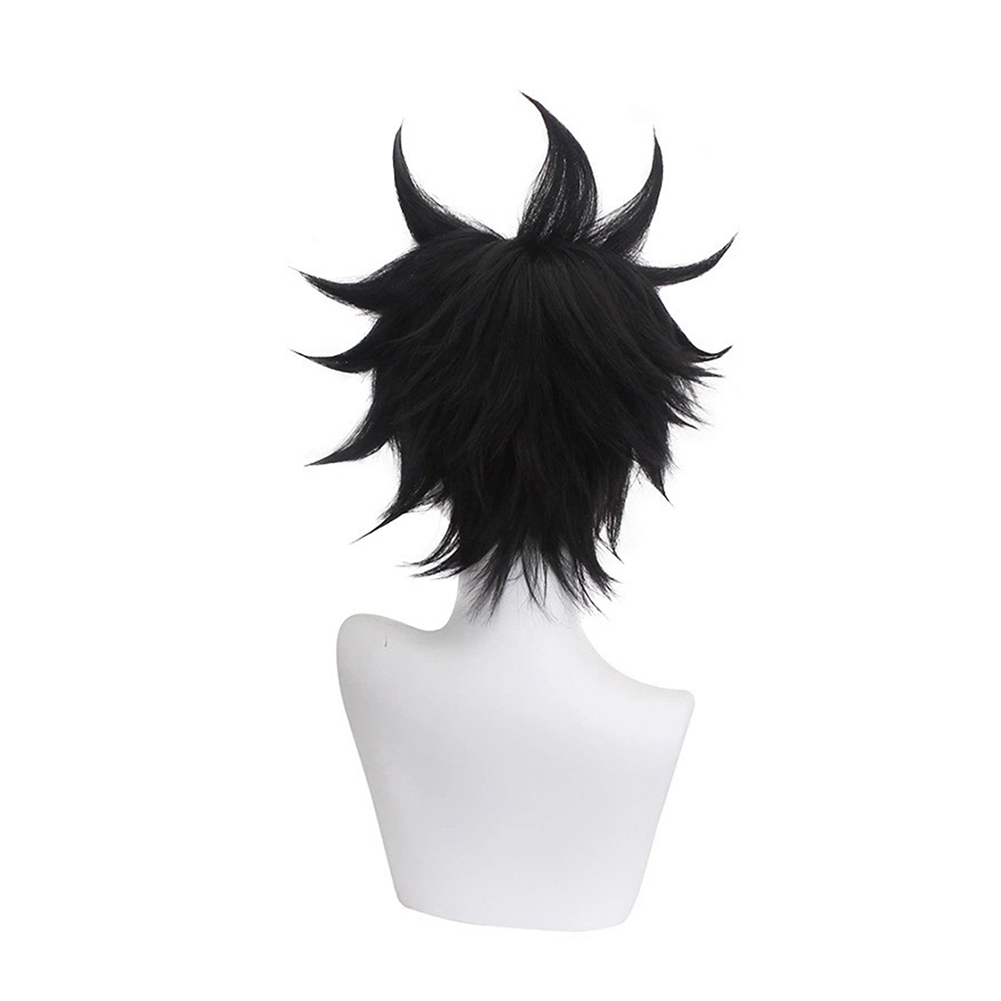 アニメ JJK 伏黒恵コスプレウィッグ合成ショートストレート - Quality Men'S Accessories のレビューと価格