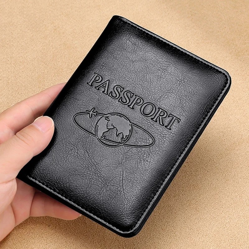 ユニセックス本革パスポートカバー RFID ブロッキング男性 - Men'S Accessories Case のレビューと価格