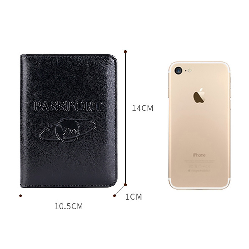 ユニセックス本革パスポートカバー RFID ブロッキング男性 - Men'S Accessories Case のレビューと価格