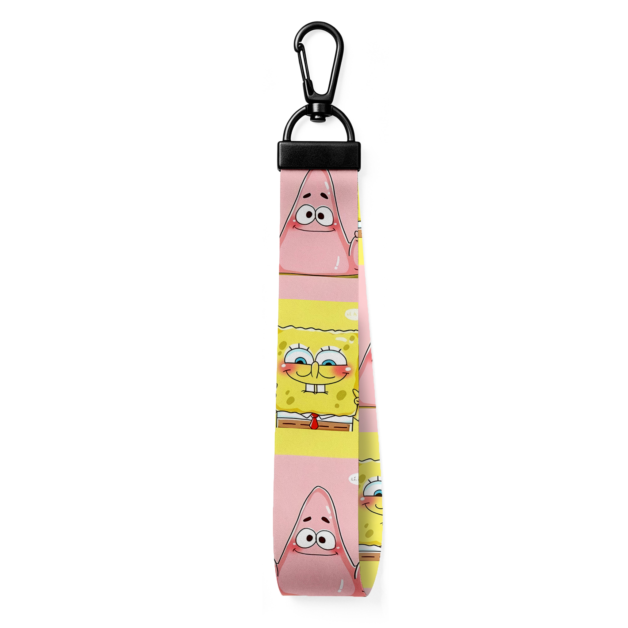 スポンジボブキーチェーン男性女性用刺繍キーかわいい漫画キーホ - Men Accessories Chain のレビューと価格