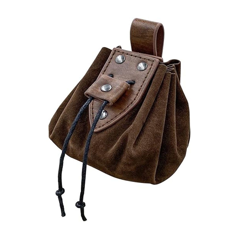 バイキングスタイル中世風ポーチレザーベルトバッグヴィンテージ - Men'S Accessories Vintage のレビューと価格