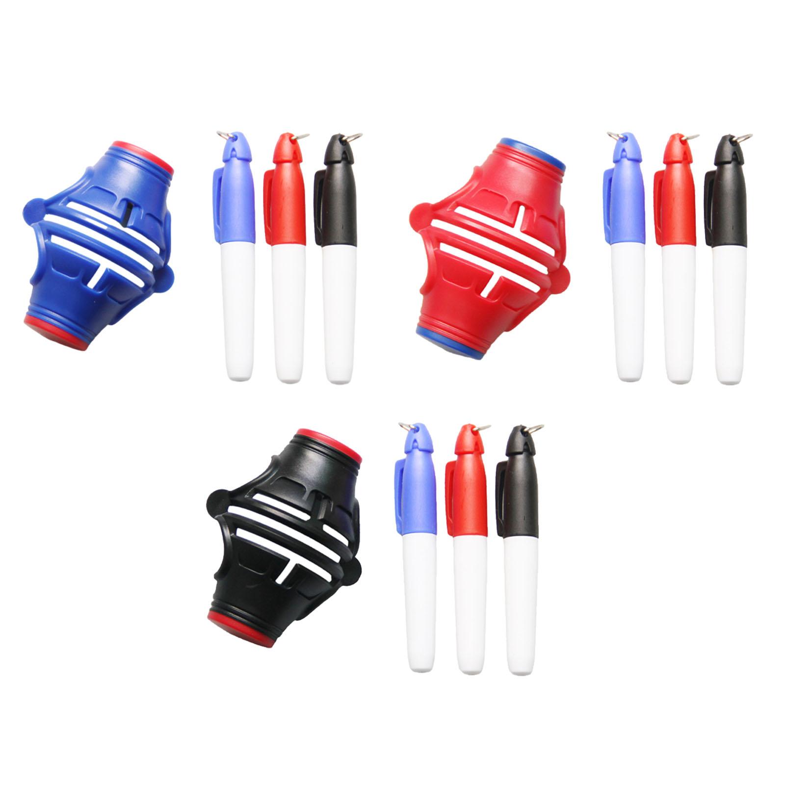 ゴルフボールマーカー ステンシル アライメント描画ツール ゴ - Men Accessories Drawing のレビューと価格