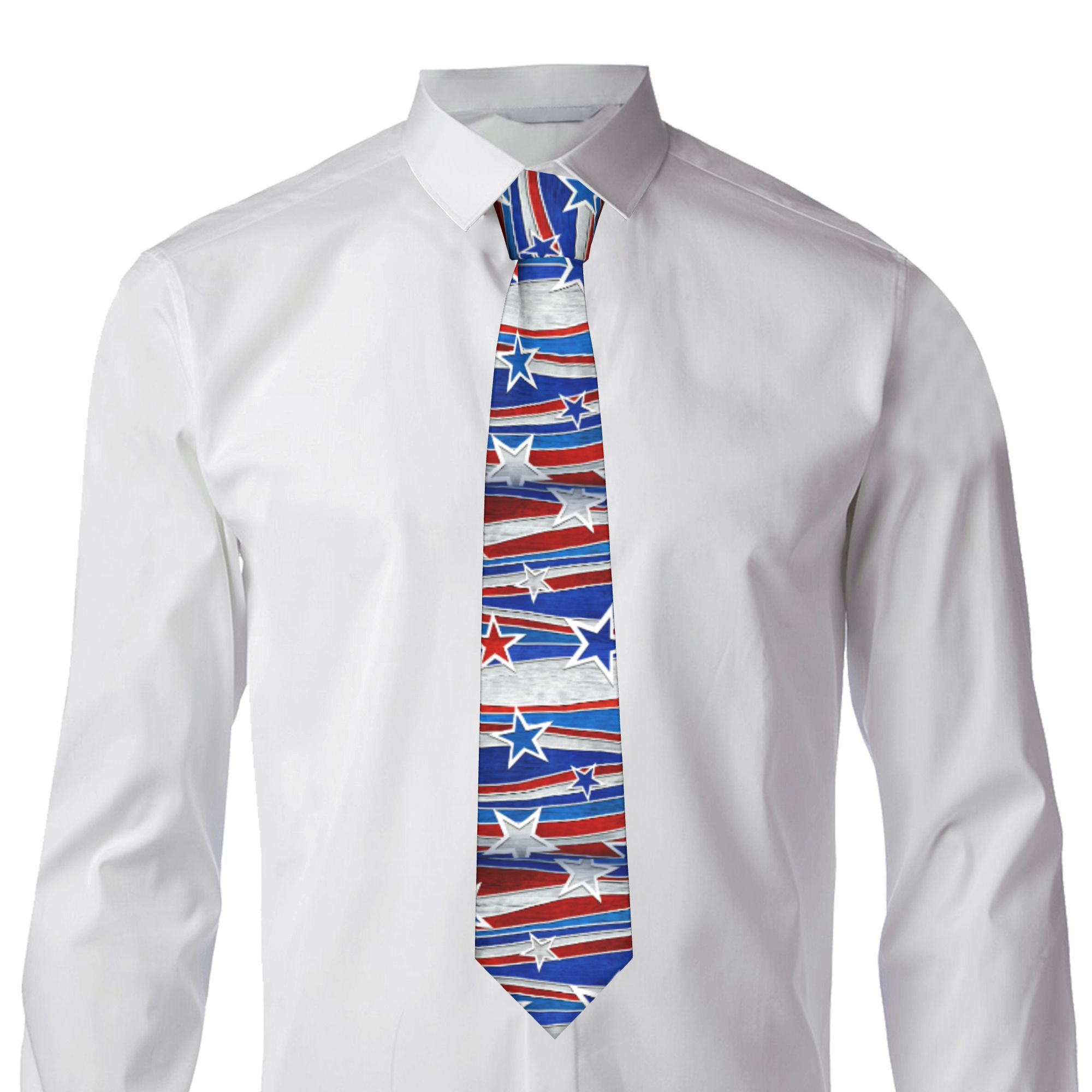 フランス国旗ストライプネクタイレトロカジュアルネクタイ男性の - Quality Men'S Accessories のレビューと価格
