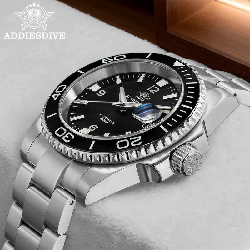 ADDIESDIVE 新しいダイビングギフト腕時計メンズ 8 - Men'S Accessories Fashion のレビューと価格
