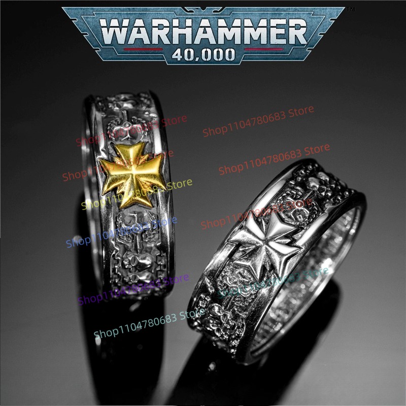 40Kブラックテンプラーズ十字軍誓約指輪 高品質コレクタブル - Men Accessories Gift Set のレビューと価格