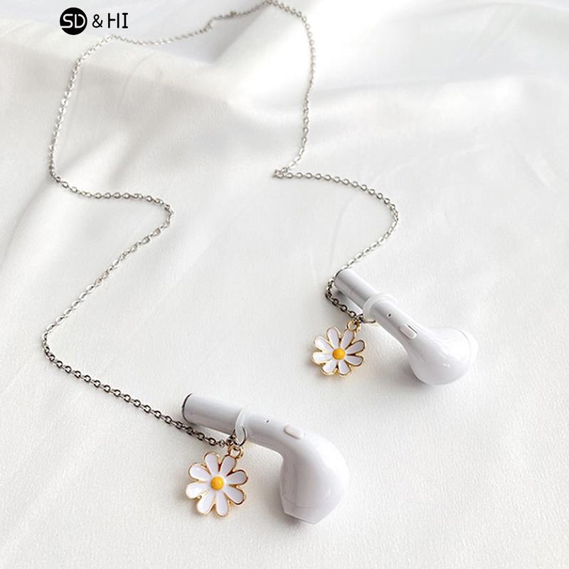 女性と男性のための紛失防止ワイヤレスイヤホン,絶妙なデイジー - Men Accessories Chain のレビューと価格