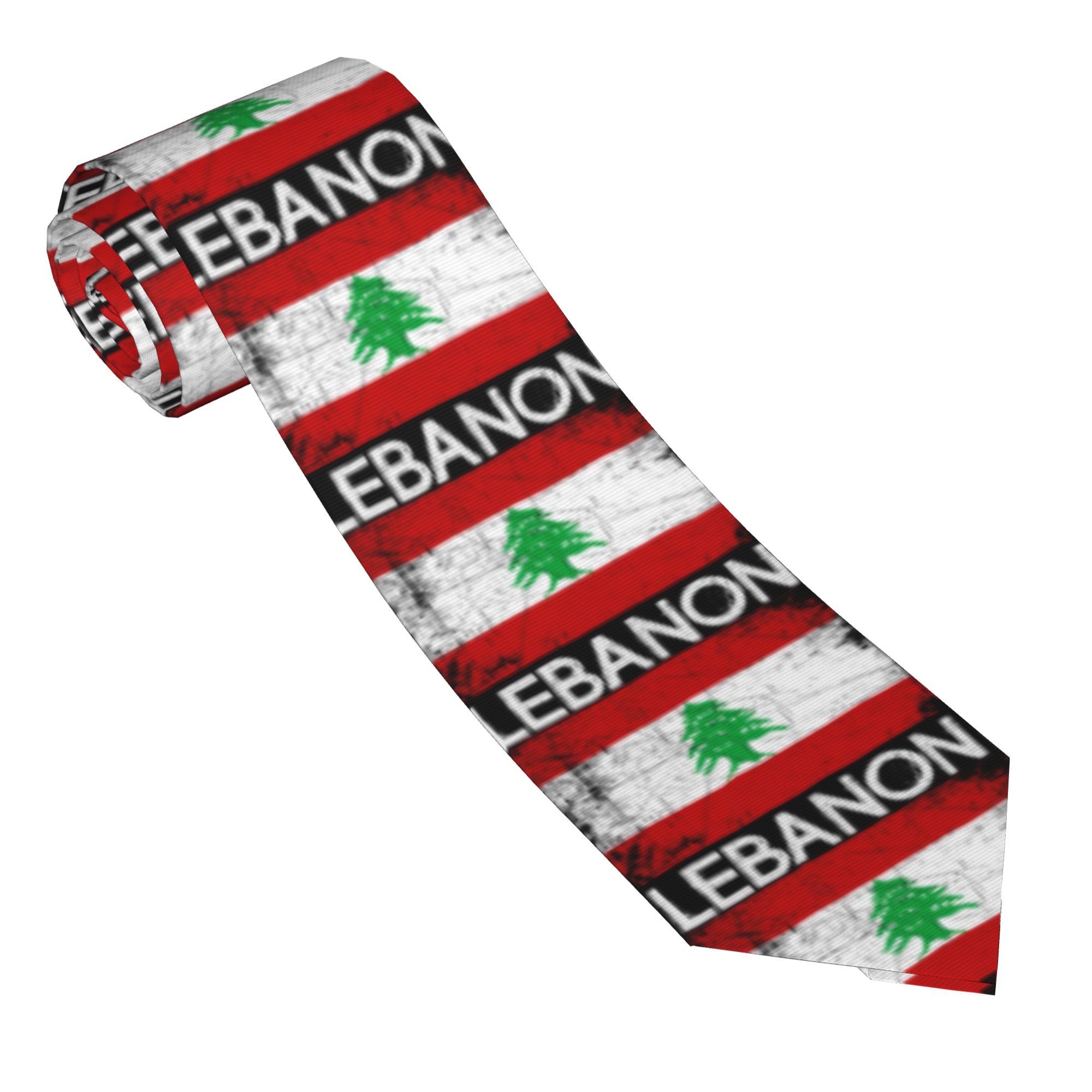 レバノン国旗 レバノン製ネクタイ 結婚式ネクタイ メンズ ク - Men Accessories Lebanon のレビューと価格
