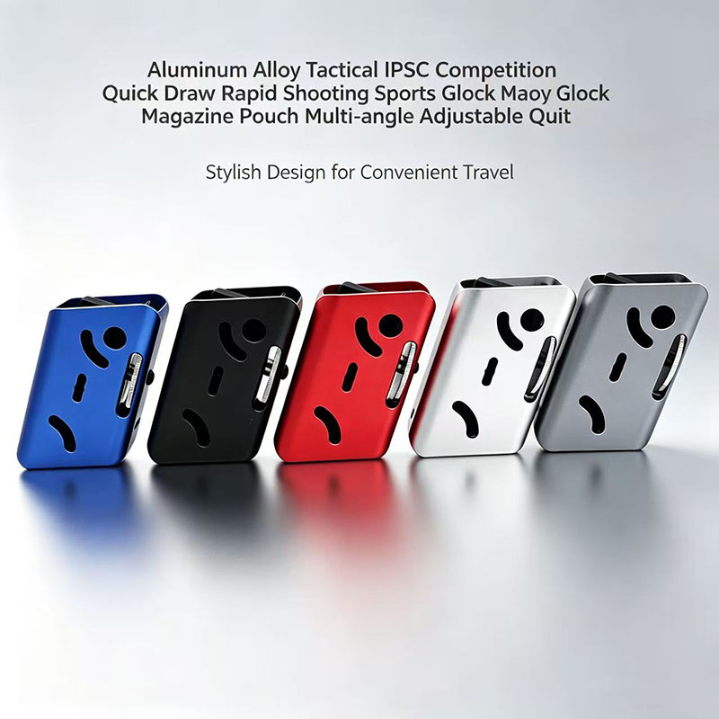 アルミニウム合金製IPSC競技用クイックドローマガジンポーチ - Men Accessories Drawing のレビューと価格