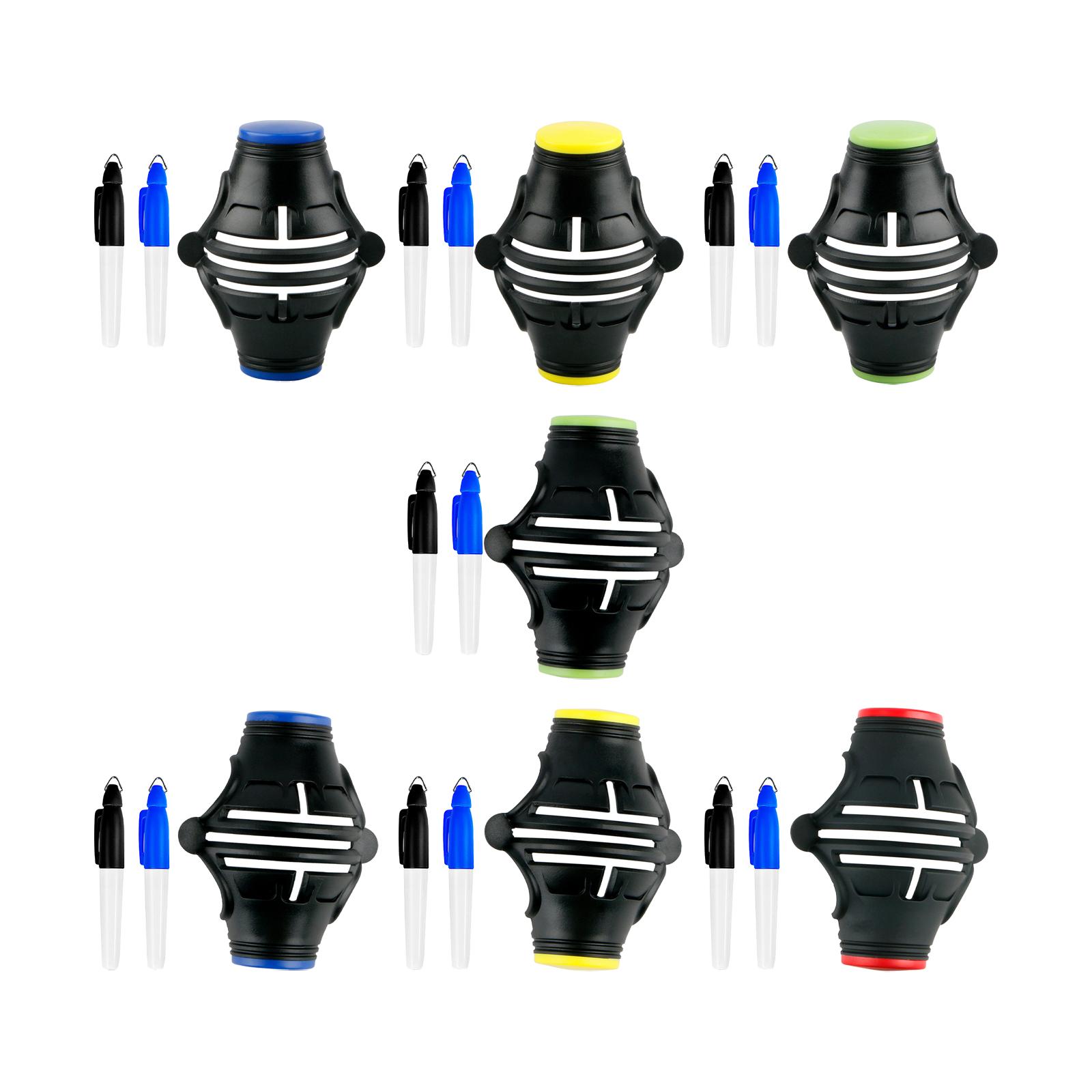ゴルフボールラインライナーマーカーペンセットプラスチック描画 - Men Accessories Drawing のレビューと価格