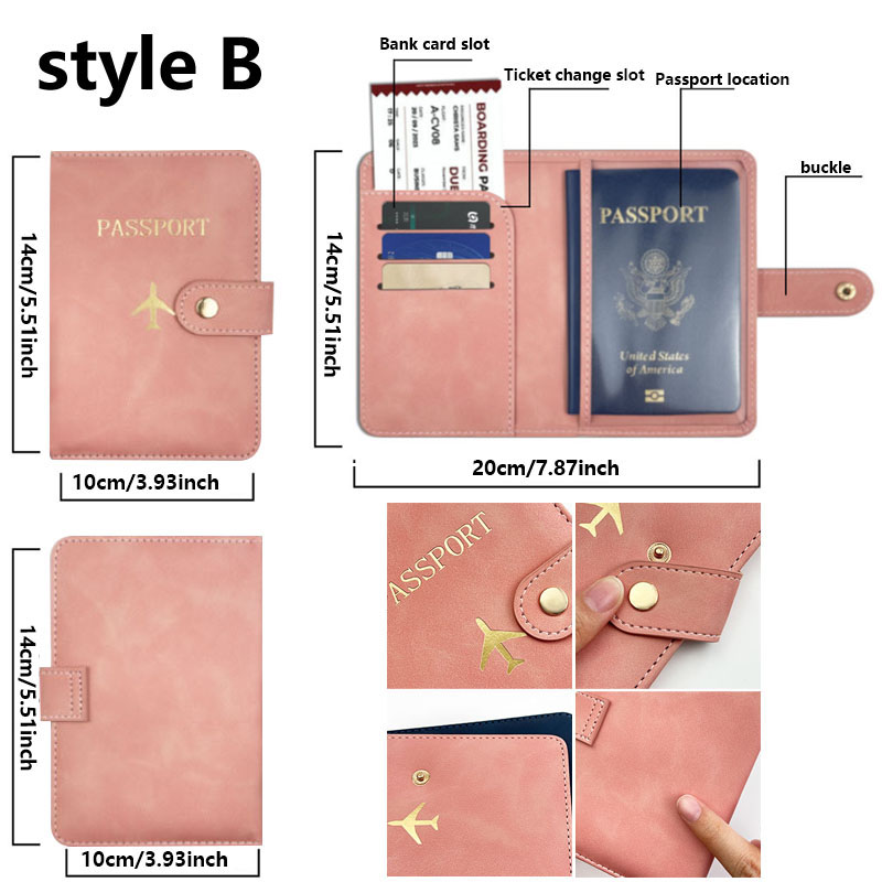 レザーパスポートホルダーカバーケース、旅行必需品、クレジット - Men'S Accessories Case のレビューと価格