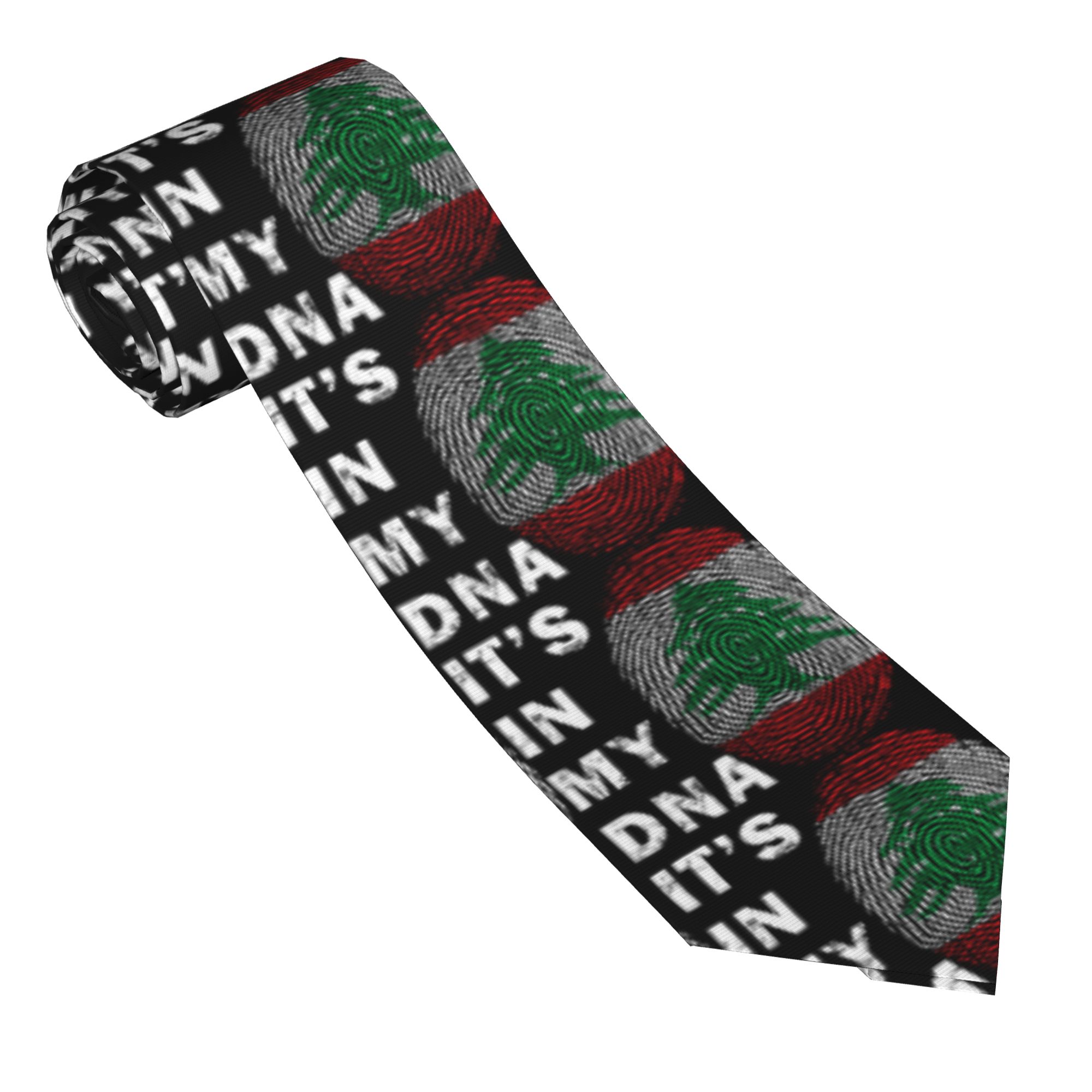 メンズネクタイ レバノンが私のDNAに刻まれた レバノン国旗 - Men Accessories Lebanon のレビューと価格