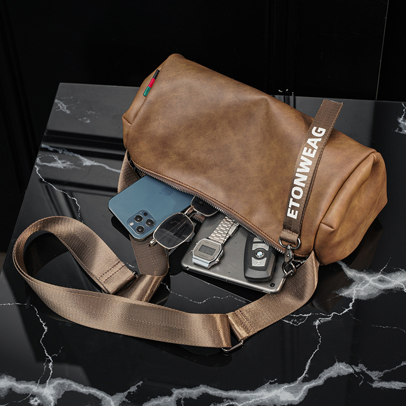 男性と女性のための厚みのある丸いバレル型のクロスボディバッグ - Men'S Accessories Backpack のレビューと価格