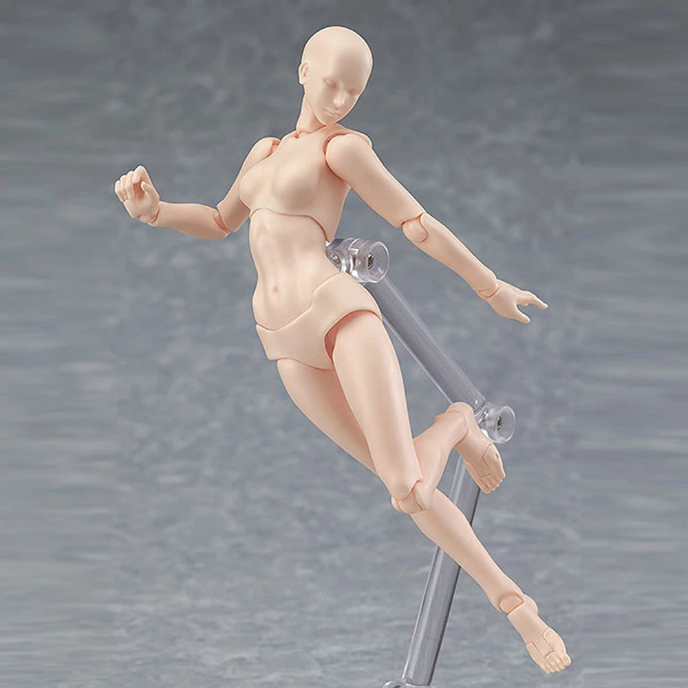 男性と女性のためのアニメの置物,人間の姿勢,マネキンの描画, - Men Accessories Drawing のレビューと価格
