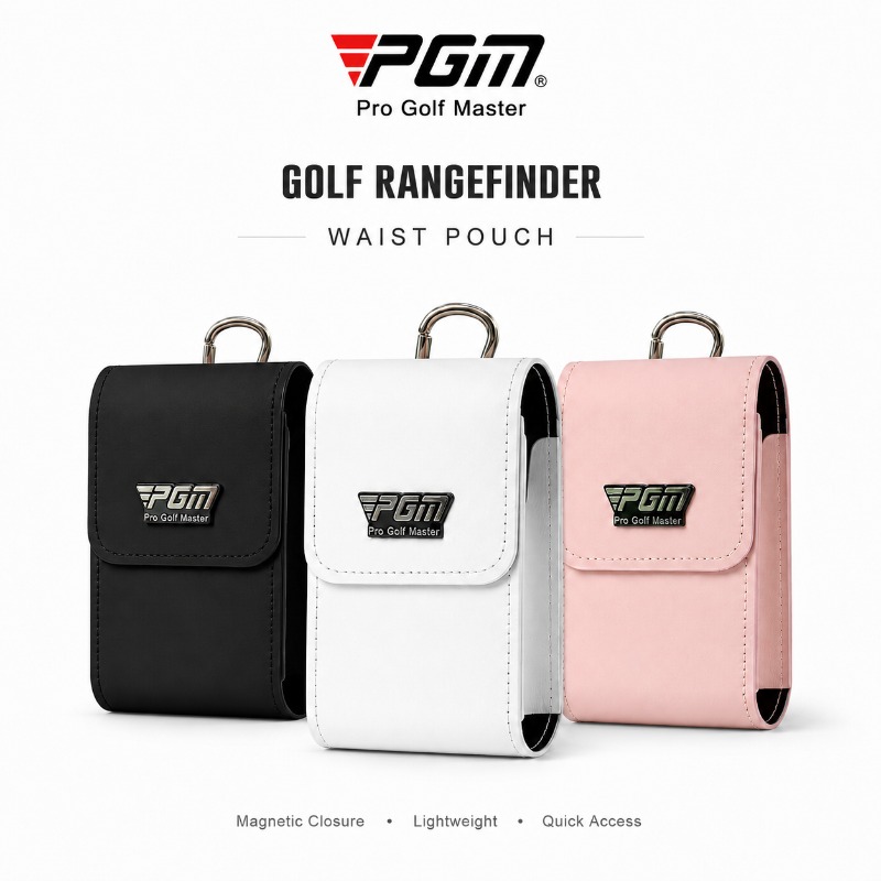 PGM 磁気ゴルフウエストポーチ距離計ケースクリップオン P - Men'S Accessories Case のレビューと価格
