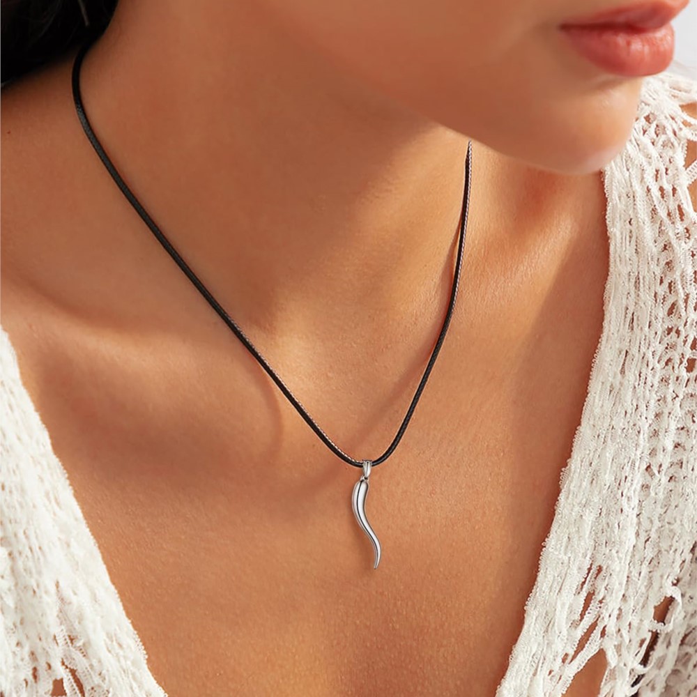 2MM/3MM 45/50/60cm ブラック防水編組レザー - Men Accessories Chain のレビューと価格