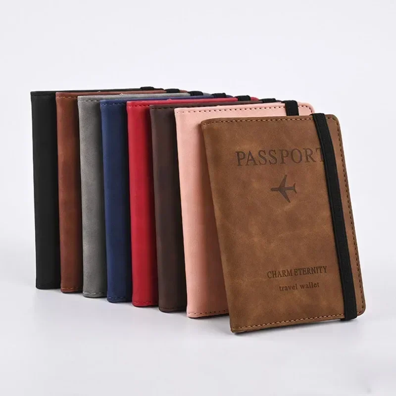 女性男性旅行パスポートホルダーカバーケース Pu レザークレ - Men'S Accessories Case のレビューと価格