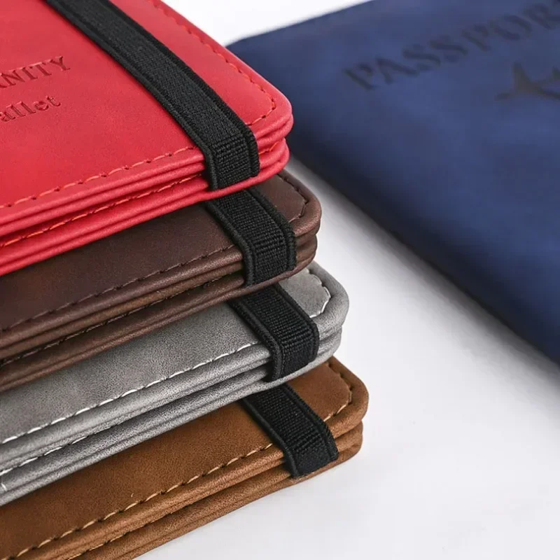 女性男性旅行パスポートホルダーカバーケース Pu レザークレ - Men'S Accessories Case のレビューと価格