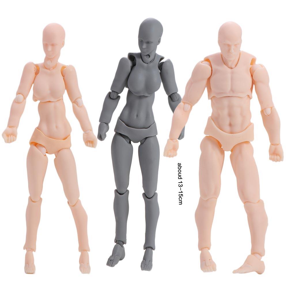 フィギュアアニメフィギュア人間の姿勢男性と女性アーティスト向 - Men Accessories Drawing のレビューと価格